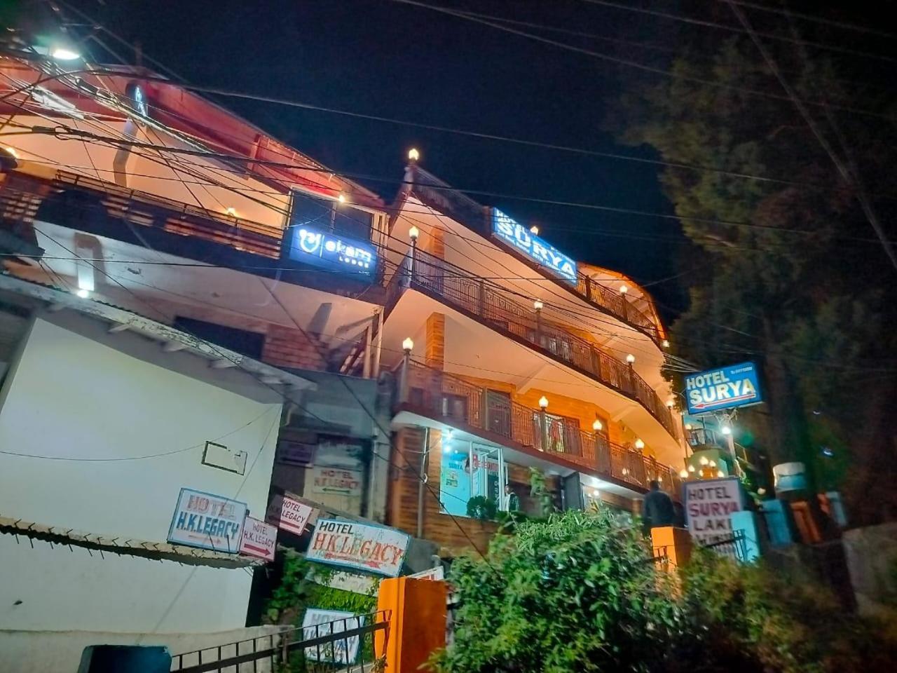 Hotel Surya Lake View ナイニタール エクステリア 写真